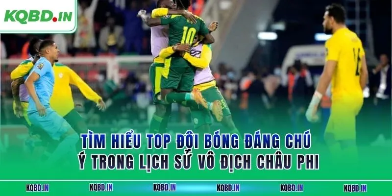 Tìm hiểu top đội bóng đáng chú ý trong lịch sử vô địch châu phi
